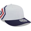casquette-courbee-blanche-et-bleue-snapback-9fifty-stretch-snap-flawless-french-rugby-federation-ffr-new-era