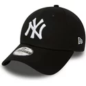 casquette-courbee-noire-ajustable-pour-enfant-9forty-essential-new-york-yankees-mlb-new-era