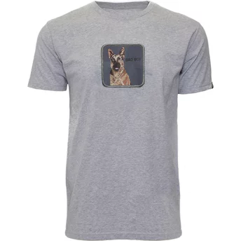 T-shirt à manche courte gris chien berger allemand Bad Boy Bouncer The Farm Goorin Bros.