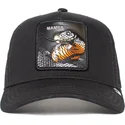 casquette-trucker-noire-serpent-mamba-the-farm-goorin-bros