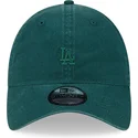 casquette-courbee-verte-ajustable-avec-logo-vert-9twenty-mini-logo-los-angeles-dodgers-mlb-new-era