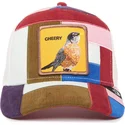 casquette-trucker-multicolore-oiseau-cheery-right-side-of-the-bed-the-farm-patchwork-goorin-bros