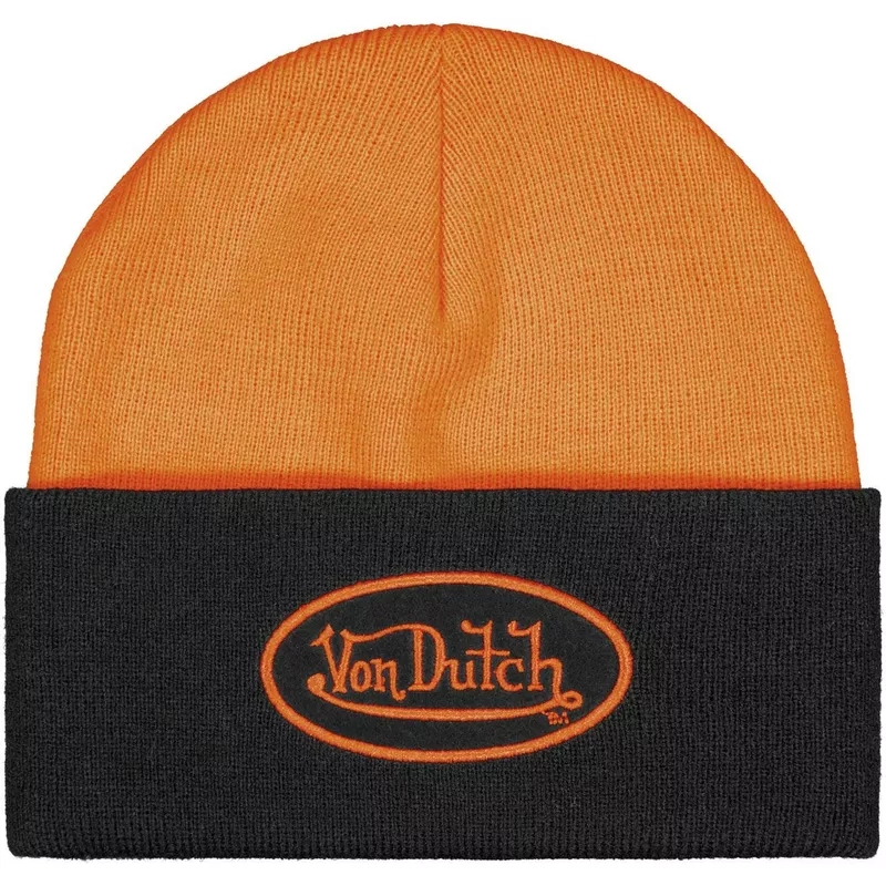 bonnet-noir-et-orange-bon-high-no-von-dutch