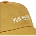 casquette-courbee-jaune-ajustable-dc-ca-von-dutch