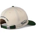 casquette-courbee-beige-et-verte-ajustable-anniversary-truefit-djinns