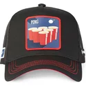 casquette-trucker-noire-beer-pong-be1-cocktails-capslab