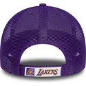 casquette-courbee-violette-ajustable-9forty-home-field-los-angeles-lakers-nba-new-era