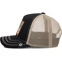 casquette-trucker-noire-et-beige-chevre-ye-olde-cobra-goat-the-farm-retro-classic-goorin-bros