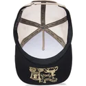 casquette-trucker-noire-et-beige-chevre-ye-olde-cobra-goat-the-farm-retro-classic-goorin-bros