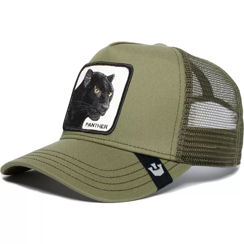 casquette-trucker-verte-panthere-the-panther-the-farm-goorin-bros
