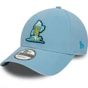 casquette-courbee-bleue-ajustable-9forty-ice-cream-character-new-era