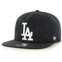 casquette-plate-noire-snapback-los-angeles-dodgers-mlb-47-brand