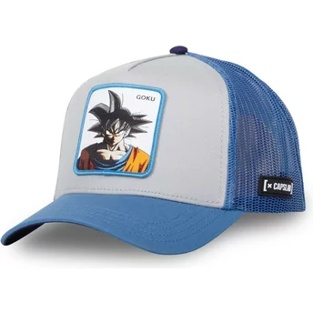Casquette trucker grise et bleue Son Goku SON Dragon Ball Capslab