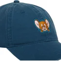 casquette-courbee-bleue-ajustable-jerry-mou-looney-tunes-capslab