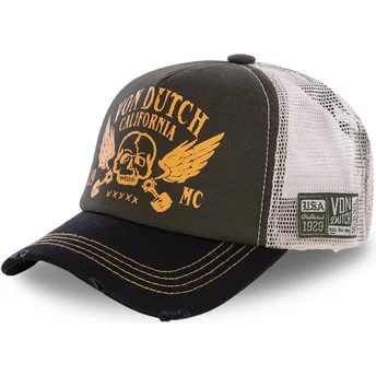 Casquette trucker verte pour enfant KID_CREW5 Von Dutch