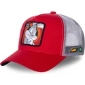 casquette-trucker-rouge-et-grise-pour-enfant-kidbug1-looney-tunes-capslab
