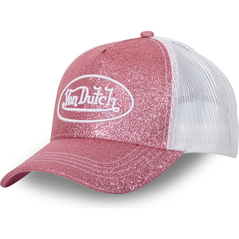 Casquette Trucker Von Dutch Glitter Paillettes Ajustable Homme Femme - Style Iconique