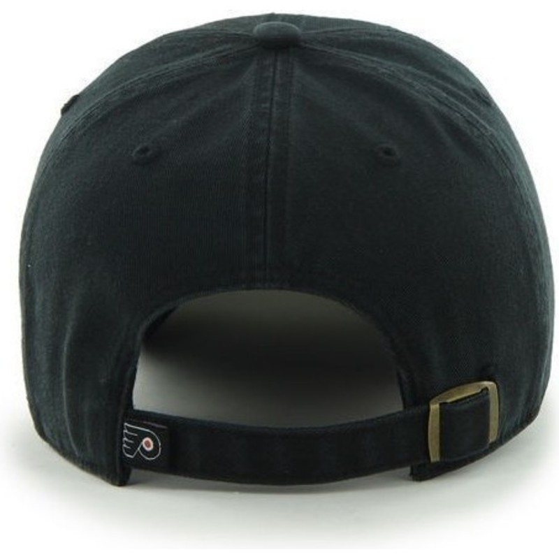 casquette-courbee-noire-philadelphia-flyers-nhl-clean-up-47-brand