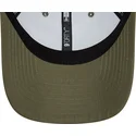 casquette-courbee-verte-ajustable-avec-logo-dore-9forty-flawless-new-york-yankees-mlb-new-era