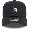 casquette-trucker-noire-a-frame-metallic-new-york-yankees-mlb-new-era