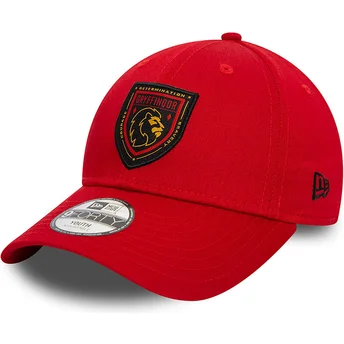 Casquette courbée rouge snapback pour enfant Gryffindor Harry Potter New Era