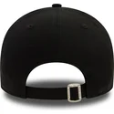 casquette-courbee-noire-ajustable-avec-logo-noir-9forty-flame-new-york-yankees-mlb-new-era