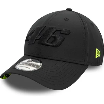 Casquette courbée noire ajustable avec logo noir 9FORTY...