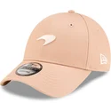 casquette-courbee-beige-ajustable-9forty-seasonal-mclaren-racing-formula-1-new-era