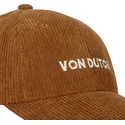 casquette-courbee-marron-ajustable-vel24-ca-von-dutch