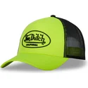 casquette-trucker-jaune-et-noire-flu-y-von-dutch