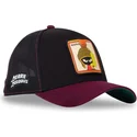 casquette-trucker-noire-et-grenat-marvin-le-martien-loo10-vmar-looney-tunes-capslab