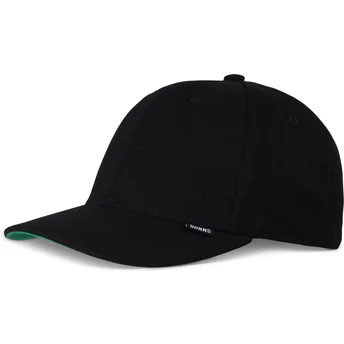 Casquette courbée noire ajustable TrueFit Lazy Piquet Djinns