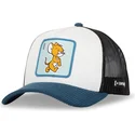 casquette-trucker-blanche-noire-et-bleue-jerry-taj5-tj3-looney-tunes-capslab