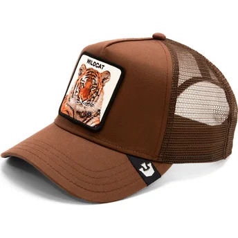 Casquette trucker marron tigre The Wildcat Tiger The Farm...