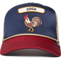 casquette-trucker-multicolore-coq-cock-gb2-rooster-the-rocker-the-farm-goorin-bros