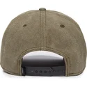 casquette-courbee-verte-snapback-renard-foxyduck-canvas-the-farm-goorin-bros