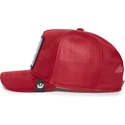 casquette-trucker-rouge-dragon-fury-the-suede-dragon-the-farm-goorin-bros