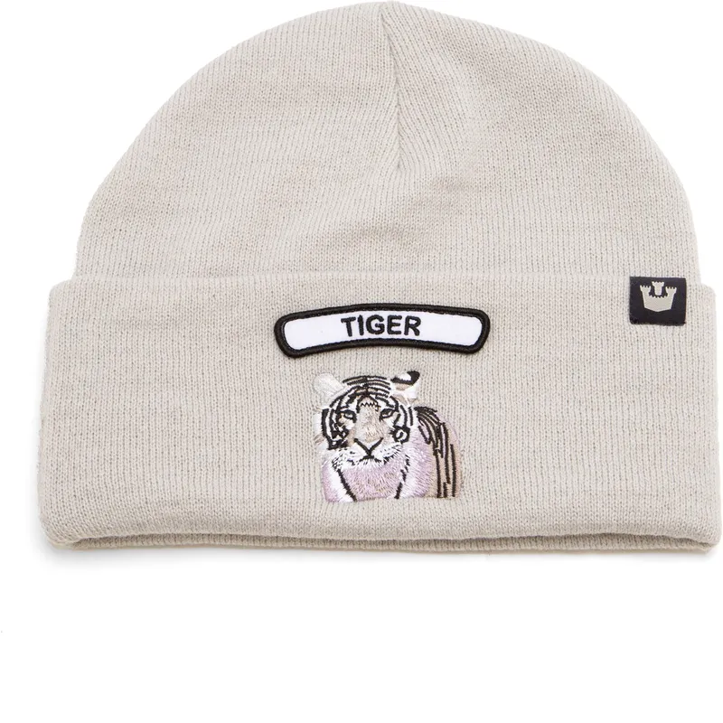 bonnet-gris-tigre-soft-rock-tiger-classic-knit-the-farm-goorin-bros