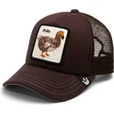 casquette-trucker-marron-pour-enfant-way-of-the-dodo-extinct-the-farm-goorin-bros