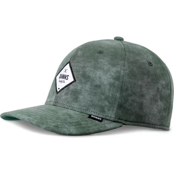 Casquette courbée verte snapback TrueFit Changer Djinns