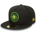 casquette-plate-noire-ajustee-59fifty-coop-seattle-mariners-mlb-new-era