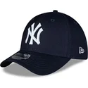 casquette-courbee-bleue-marine-ajustable-pour-enfant-9forty-the-league-new-york-yankees-mlb-new-era