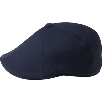 Boina azul marino Wool Flexfit 504 Dk Blue de Kangol