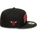 casquette-plate-noire-ajustee-59fifty-statement-chicago-bulls-nba-new-era