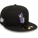 casquette-plate-noire-ajustee-59fifty-classic-sacramento-kings-nba-new-era