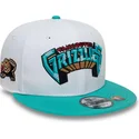 casquette-plate-blanche-et-verte-snapback-9fifty-classic-memphis-grizzlies-nba-new-era