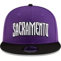 casquette-plate-violette-et-noire-snapback-9fifty-classic-sacramento-kings-nba-new-era