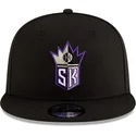 casquette-plate-noire-snapback-9fifty-classic-sacramento-kings-nba-new-era