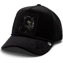 casquette-courbee-noire-snapback-panthere-panther-royalty-the-farm-goorin-bros