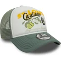 casquette-trucker-verte-9forty-a-frame-fruit-graphic-st-louis-cardinals-mlb-new-era